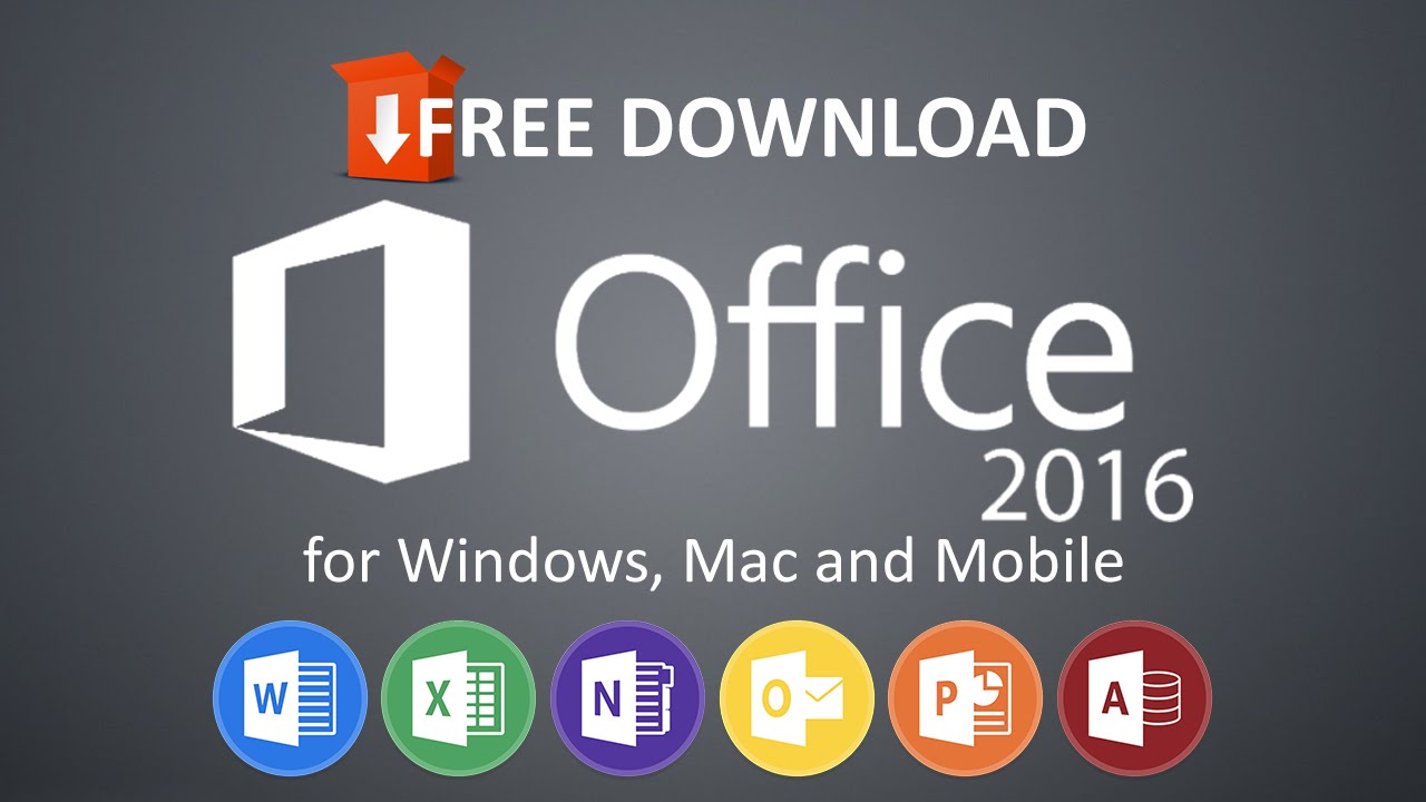Microsoft Office 2016 Download Mac Free